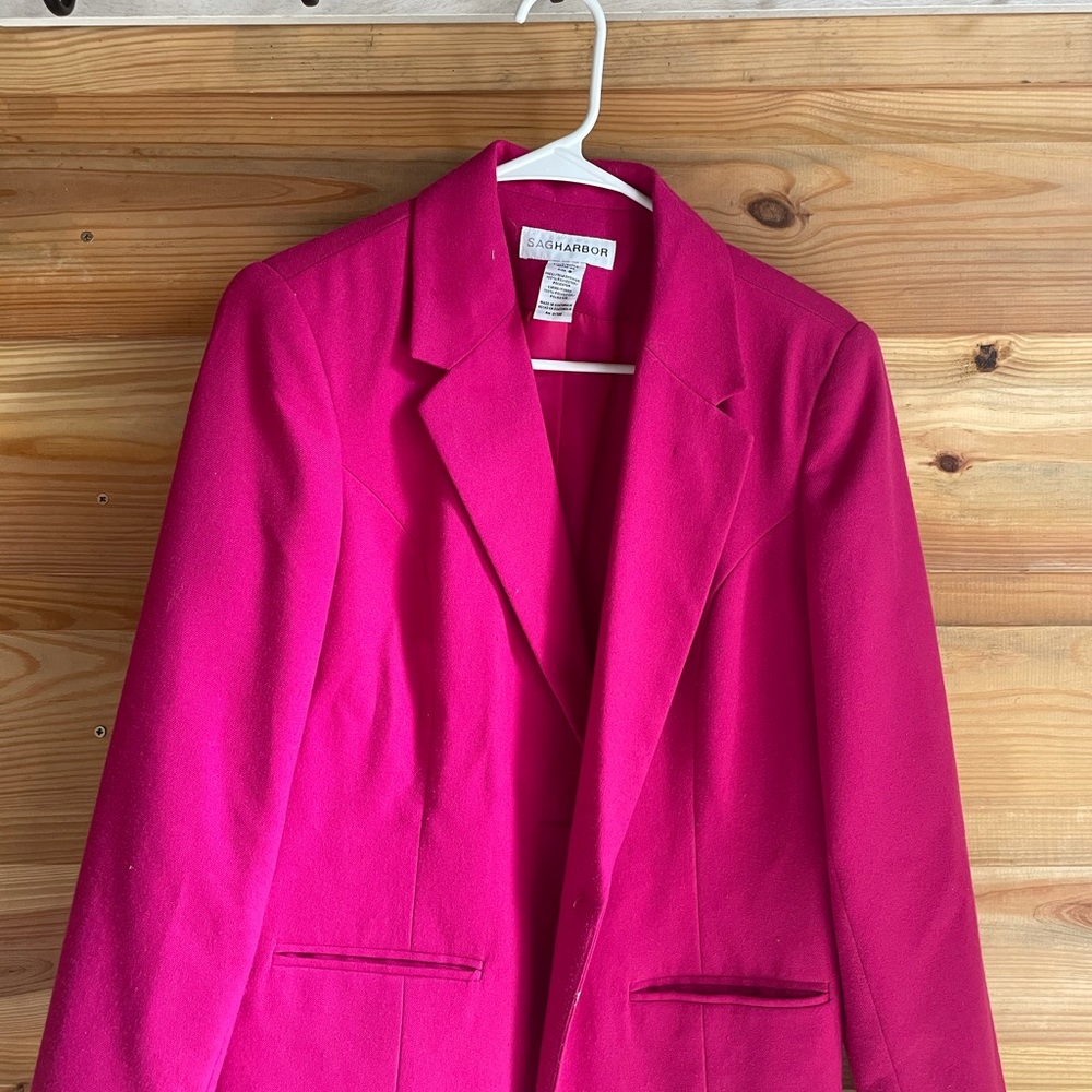 Beautiful hot pink blazer